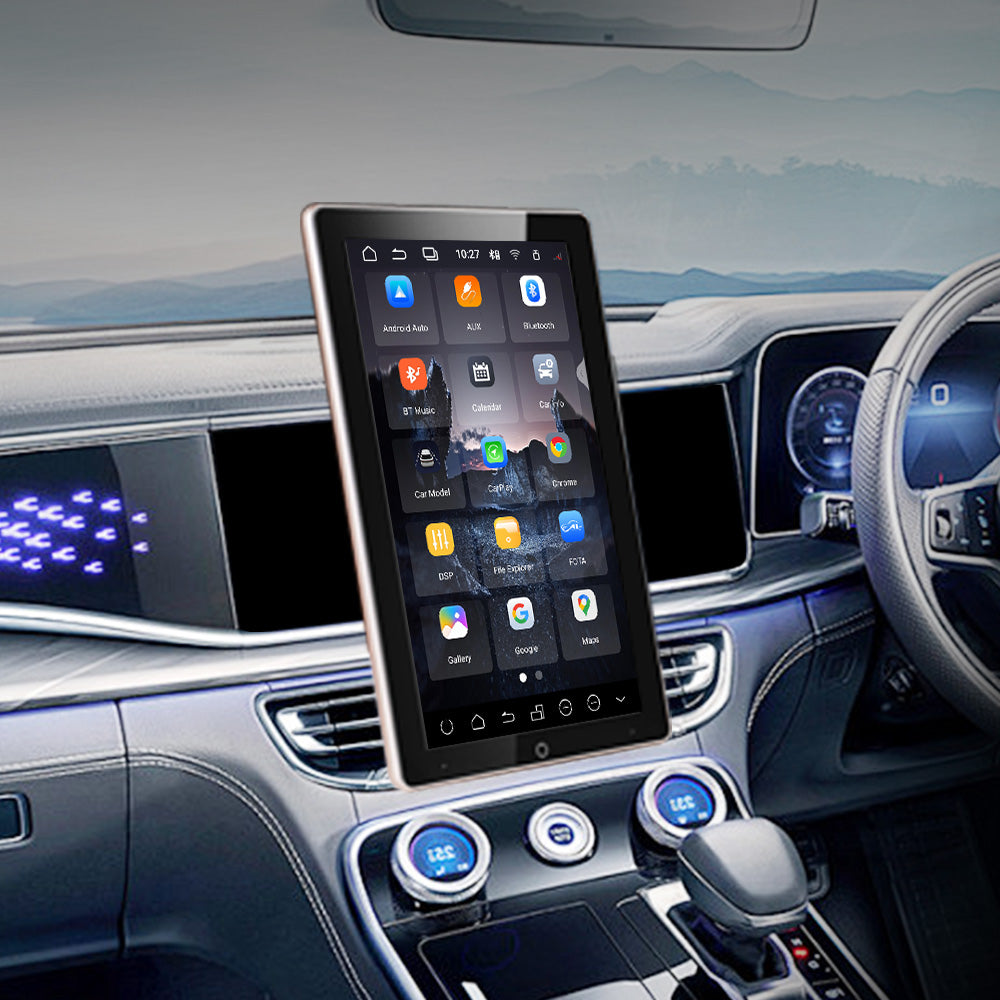 Universal Android 14 car radio, 10.1 inch Electric screen, Octa Cores(4+64GB), Wireless Carplay, DSP+