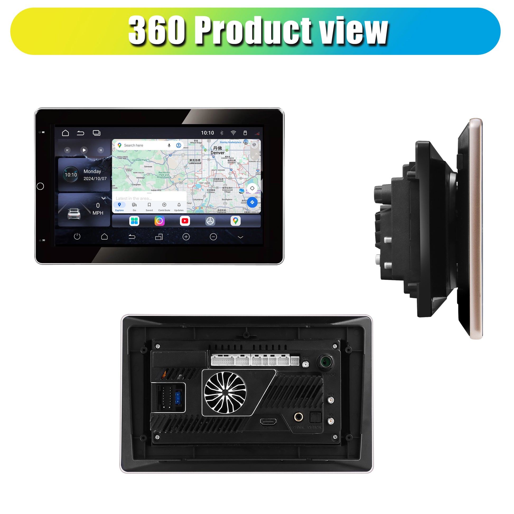 Universal 10.1 inch car radio