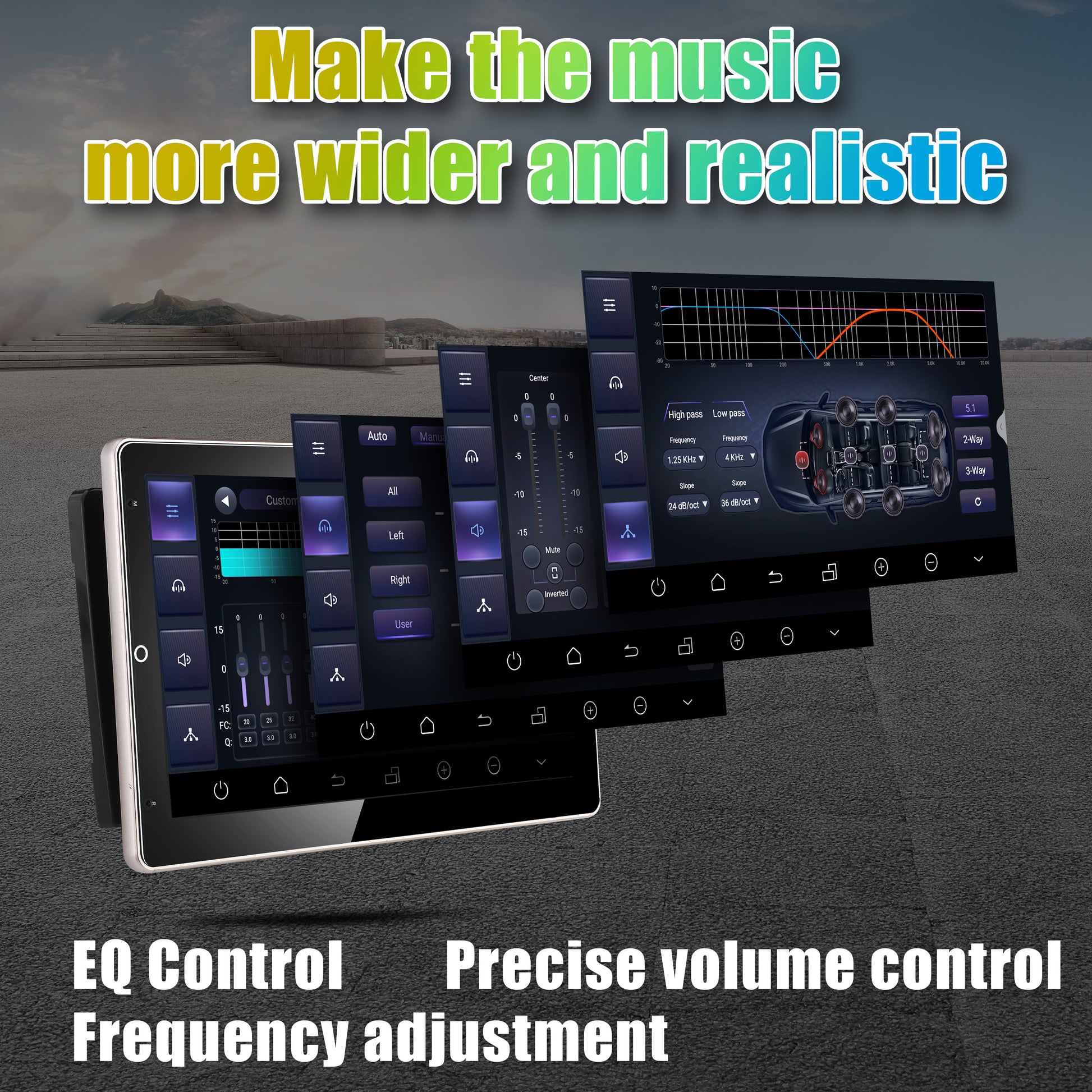 Universal 10.1 inch car radio
